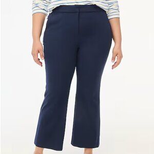 J. Crew  Navy Blue Kelsey Flare Pant - Size 14